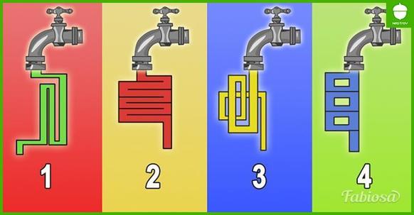 Через какой кран вода потечет быстрее? Ответ расскажет о вашем уровне интеллекта