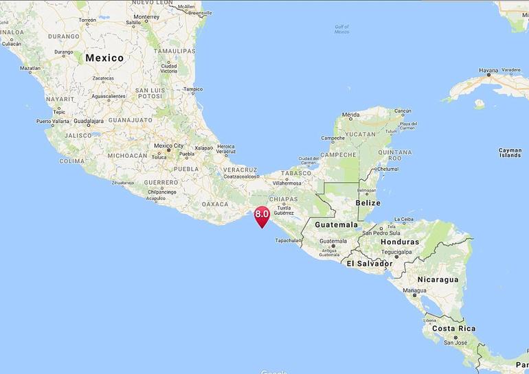 В Мексике - самое мощное землетрясение за последние 30 лет! Вот фото