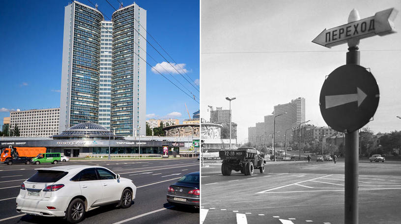13 фотографий, которые покажут вам, как изменилась Москва за последние несколько десятилетий