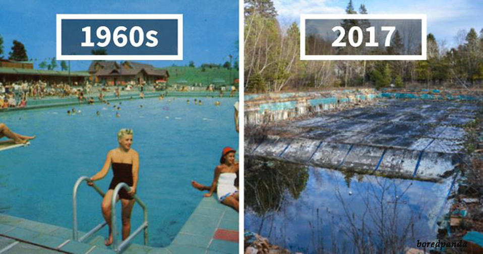 Вот во что могут превратиться роскошные курорты за каких то 50 лет! 
