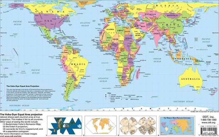 Эти карты навсегда изменят ваше представление о мире!