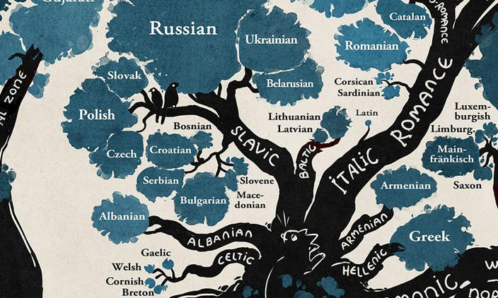 Вот как связаны между собой все языки мира 