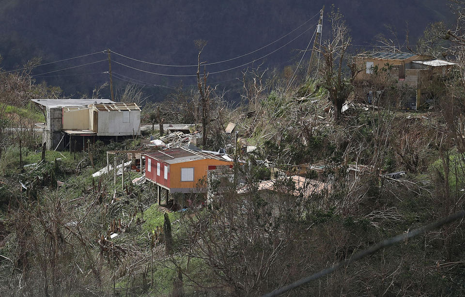 25 фото о том, во что превратился легендарный курорт Пуэрто-Рико после урагана Мария