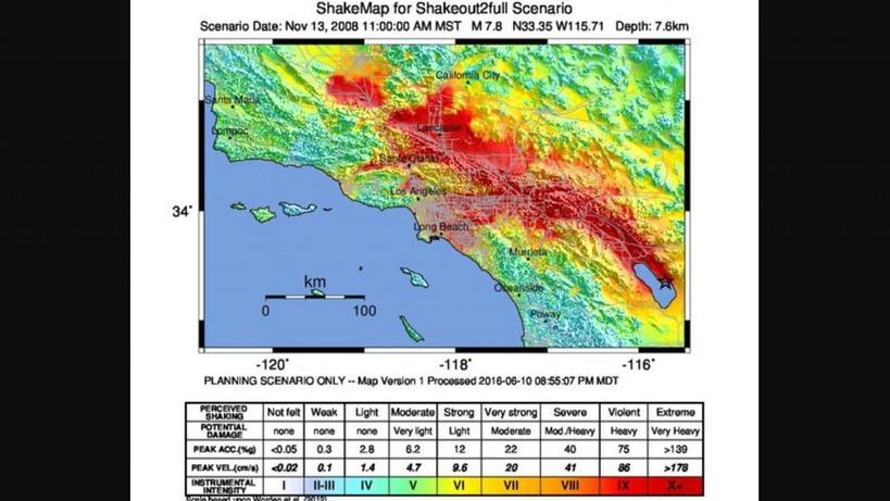 Калифорния ждет жесткое землетрясение! Под угрозой – миллион человек