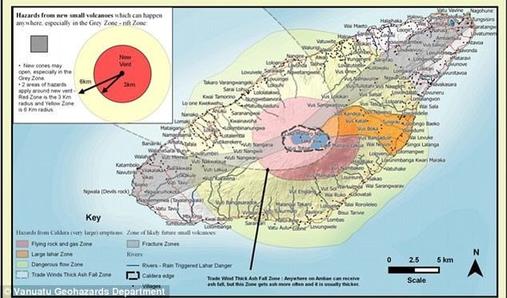 На Вануату проснулся страшный Вулкан. 6000 человек могут просто погибнуть!
