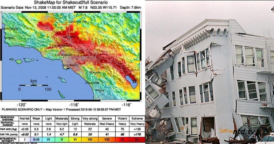 Калифорния ждет жесткое землетрясение! Под угрозой – миллион человек