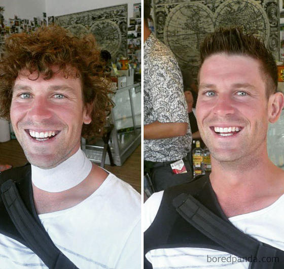 29 фото ″до″ и ″после″ парикмахера, которые доказывают, что они круче пластических хирургов