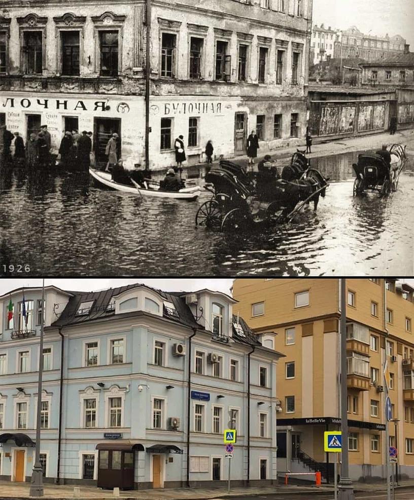 17 фотографий, которые наглядно демонстрируют, как изменились российские города с течением времени