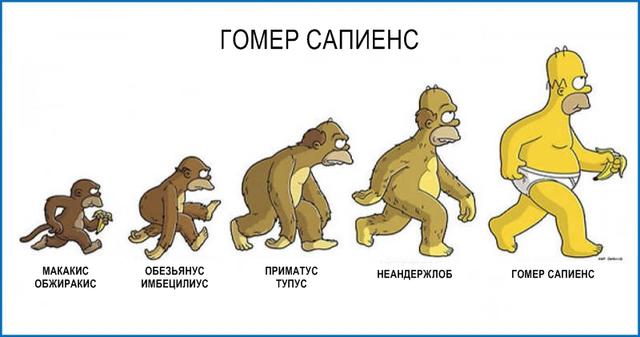 15 хлестких карикатур о теории эволюции, в которых вы узнаете себя