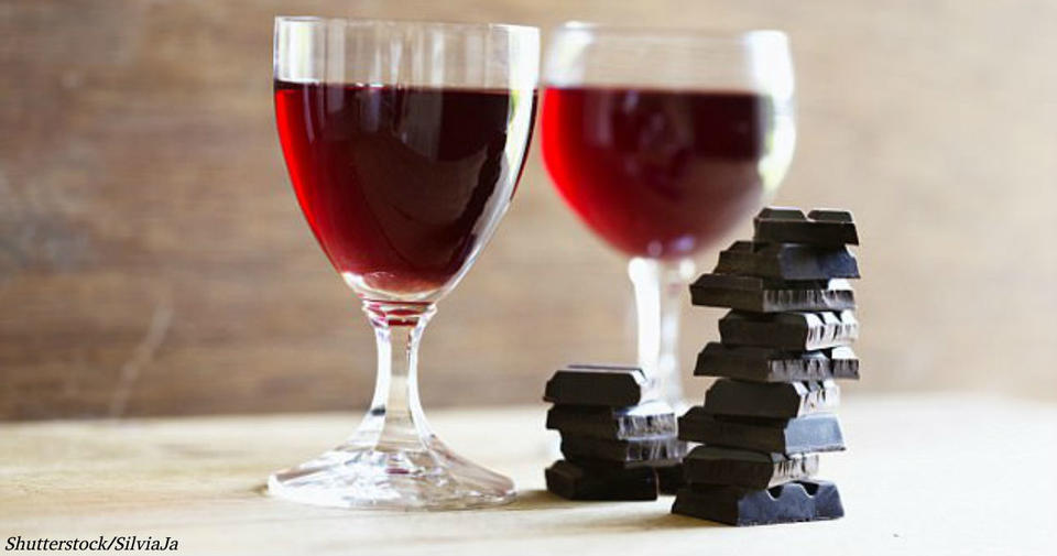 Вино и шоколад решают проблему, которая касается 100% людей! 