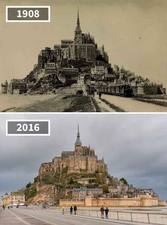 20 фотографий, которые покажут, как изменились города мира за последнее столетие