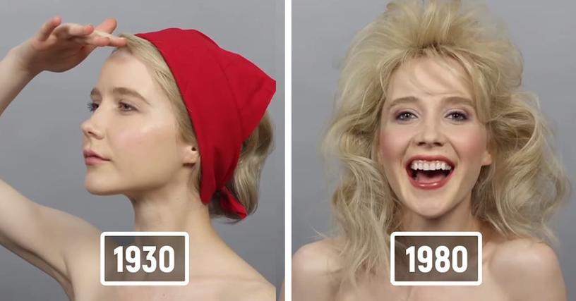 Как менялась мода на женские причёски в России за последние сто лет