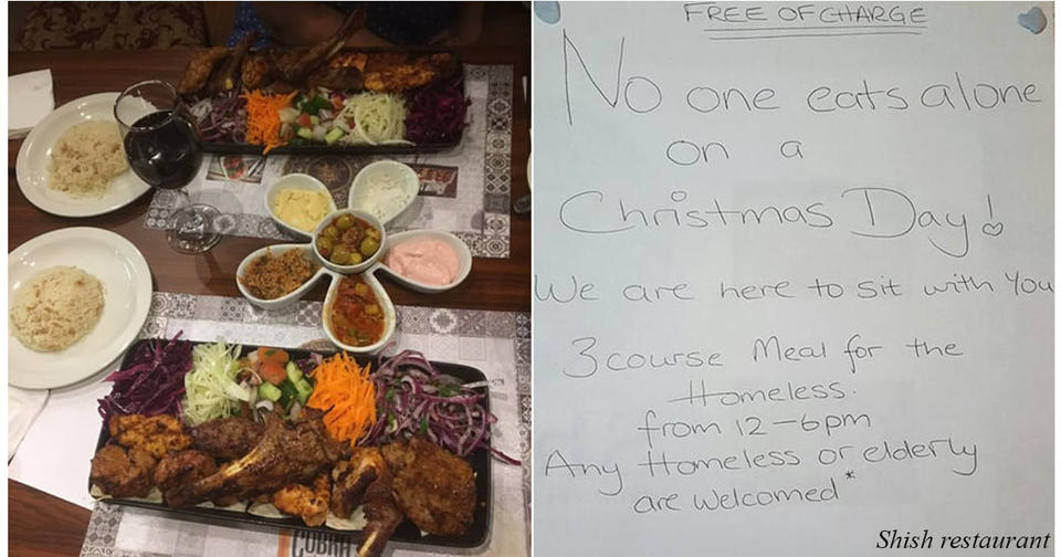 Хозяин турецкого ресторана отметил Рождество лучше, чем любой христианин! Вот как