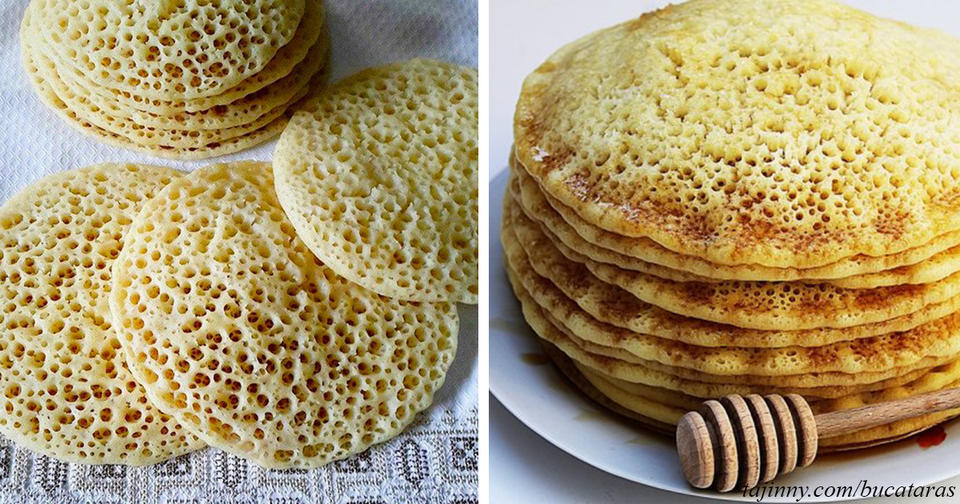 Марокканские пористые блины с манкой   лучший завтрак зимой! Вот как его сделать