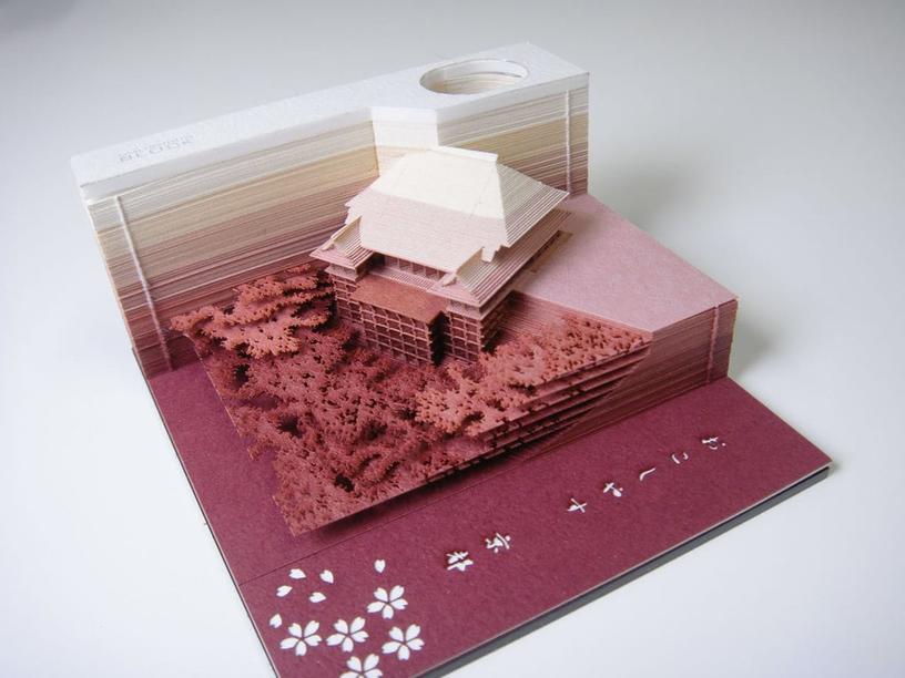 Японцы создали оригинальные отрывные блокноты, которые после использования совсем не хочется выбрасывать