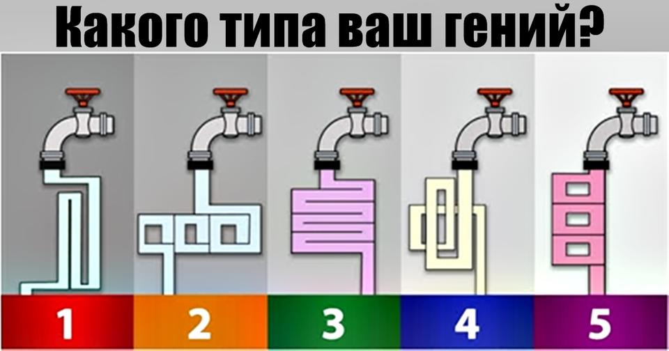 Какая труба   самая быстрая? Положитесь на интуицию   и узнаете о себе много нового! 