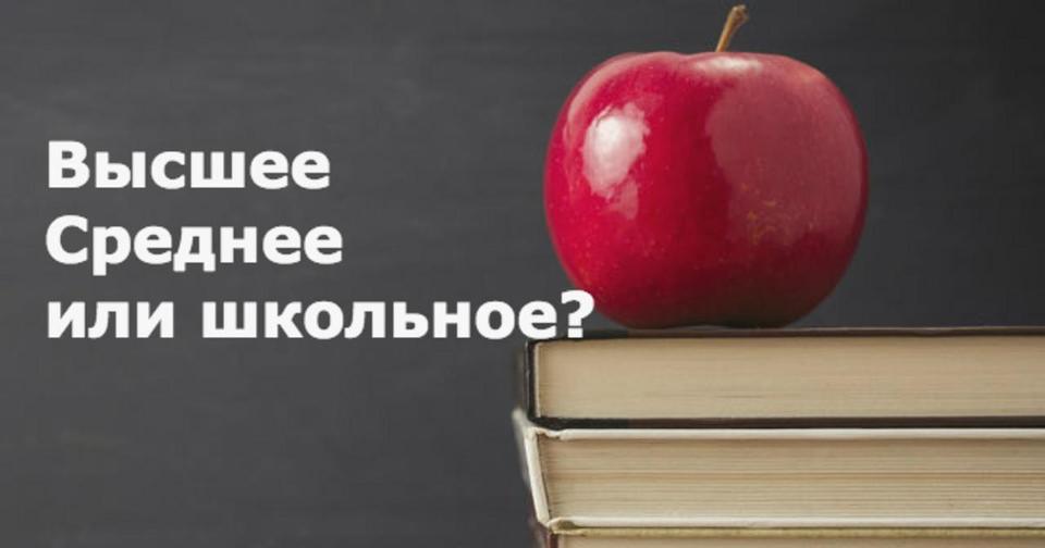 Сможем ли мы определить уровень вашего образования? 