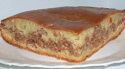 Рецепт пирога с мясом «Легче не бывает»