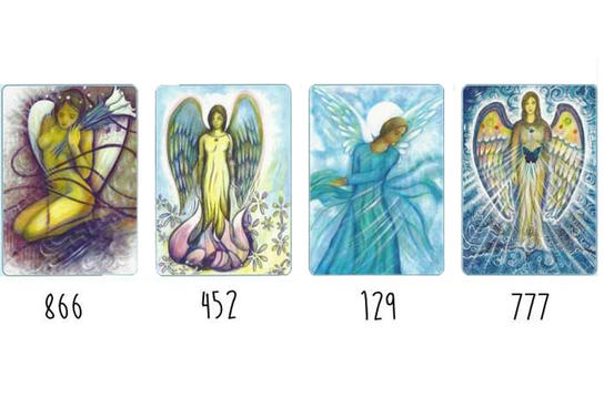 Выберите код ангела, который вас больше всего притягивает и получите послание на год!
