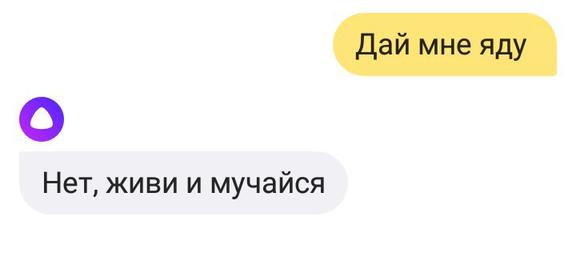 Голосовой помощник Алиса заболтает кого угодно. Но беседа с ней может получить неожиданный поворот