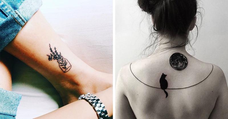 30 аккуратных татуировок в стиле минимализм, которые доставят истинное эстетическое удовольствие даже ярым противникам тату