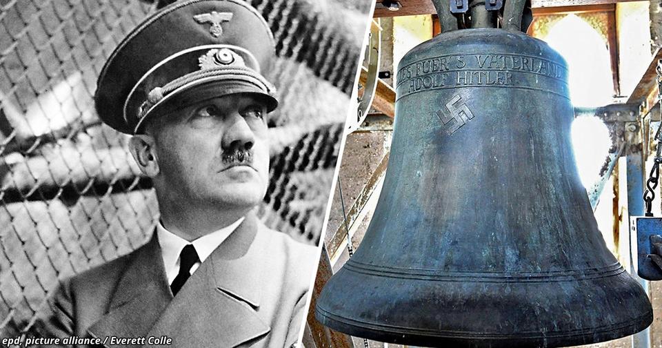 В немецкой церкви до сих пор висит «Гитлер колокол». Потому что история! 