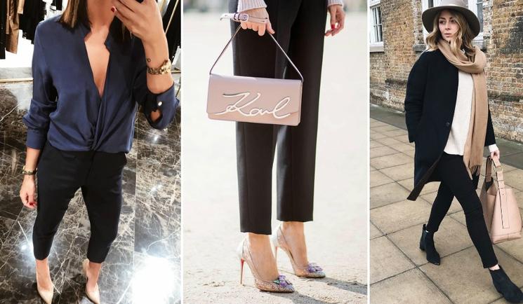 С чем носить черные брюки этой весной: 8 стильных образов