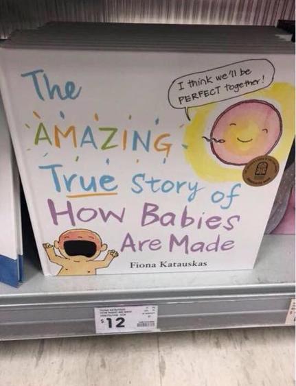 Вот детская книга о сексе. Вы бы показали такую ребенку?! Родители разбились на два лагеря.