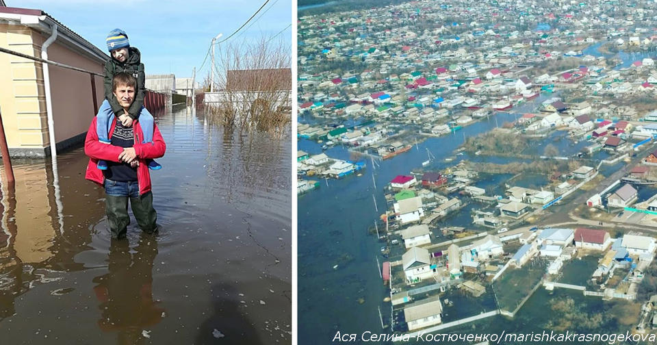 Россия уходит под воду: тысячи людей остались без домов из за паводков