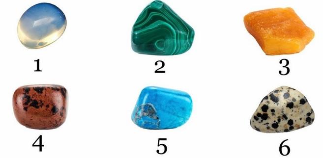 Выберите 1 из 6 камней - и узнаете о себе что-то тревожное! Долго не думайте: пусть работает подсознание!