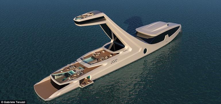 Эта яхта за USD250 000 0000 - новый уровень роскоши! Но главная ее фишка - каюта... Вы должны это видеть!