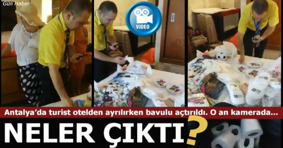 В Турции арестовали россиянку, которая вывозила из отеля все, что влезло в чемодан Сервиз, тапочки и даже чай.