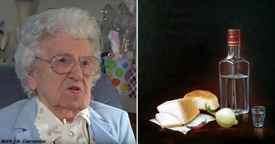 Ей 109 лет, и она говорит, что секрет   в сале! Удивительно, но наука согласна!.. Украинцы это знали всегда.