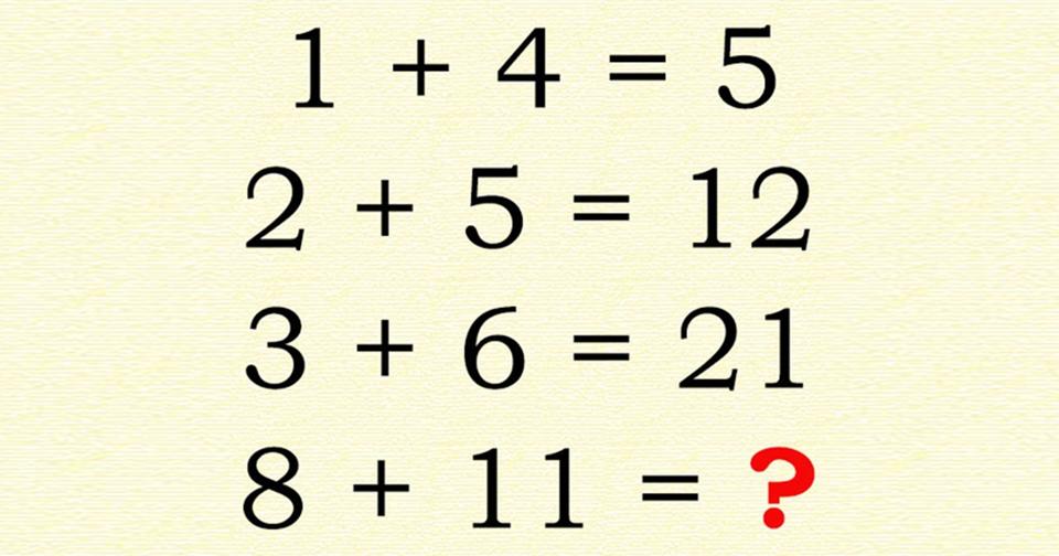 Только люди с экстремально высоким IQ могут решить эту загадку по математике! Более того, у нее два решения.