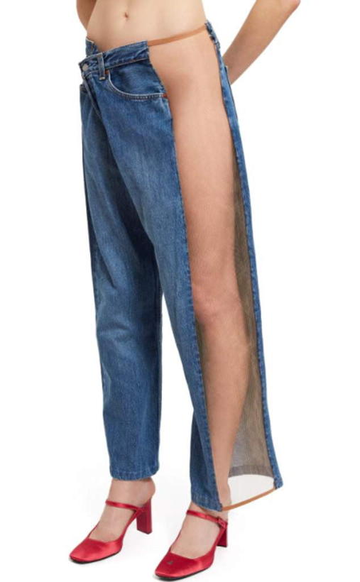 Эти джинсы надо носить без белья. И стоят они «всего лишь» USD237! Новая мода или опять дизайнеры с ума сходят?