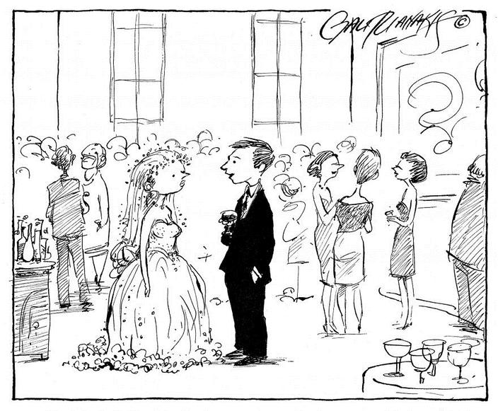 15 карикатур о свадьбе, которые не понравятся ни одному семейному человеку Без обид, но всё так и есть!