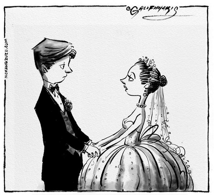 15 карикатур о свадьбе, которые не понравятся ни одному семейному человеку Без обид, но всё так и есть!