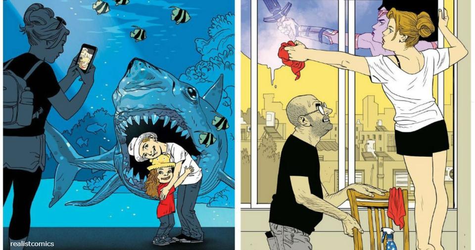 27 тревожных карикатур о том, в каком странном мире мы стали жить Жестко, честно, справедливо.