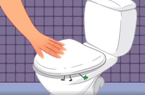 Закрывайте крышку перед тем, как сливать в туалете! Вот почему это так важно Делайте это каждый раз.