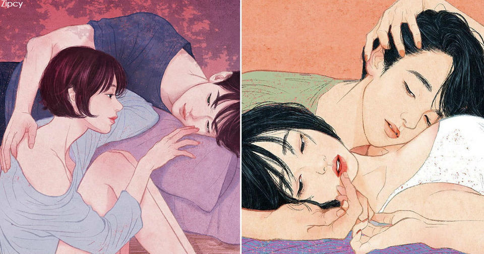 Корейский художник показал чувственную сторону любви. И это просто великолепно!.. Любовь спасет мир!