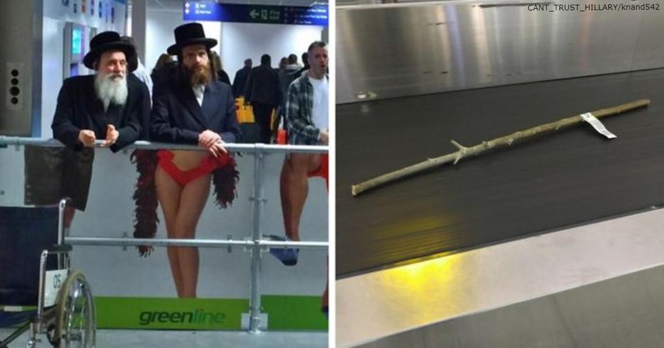 35 странных вещей, которые можно увидеть только в аэропорту На каждую фото надо смотреть минимум дважды.