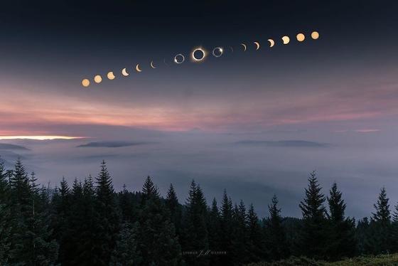 39 фото самых восхитительных солнечных затмений, которые были за последние 100 лет Впечатляющее зрелище!