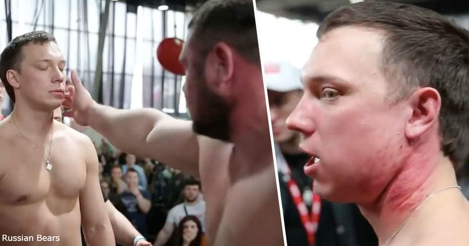Русское «похлопывание по щекам»   самый брутальный вид спорта в мире! Для настоящих мужчин?