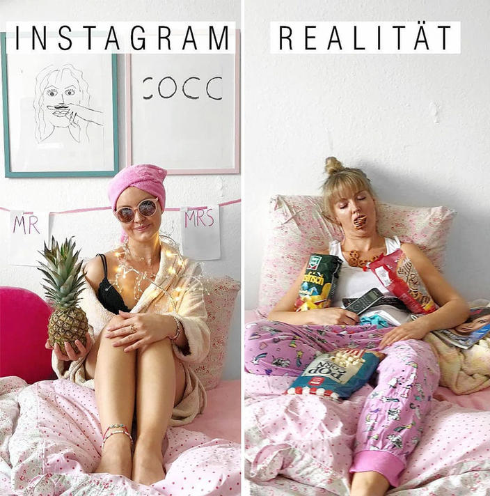 Instagram vs ″Жизнь″: Ее задолбали ваши ″идеальные″ фото - и она сделала свои! Круто!