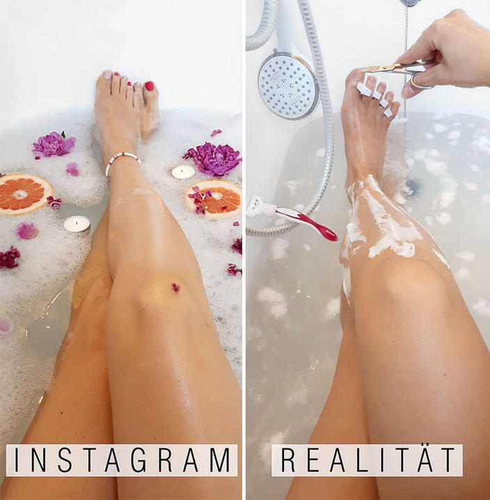 Instagram vs ″Жизнь″: Ее задолбали ваши ″идеальные″ фото - и она сделала свои! Круто!