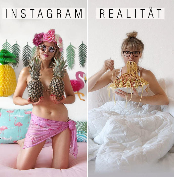 Instagram vs ″Жизнь″: Ее задолбали ваши ″идеальные″ фото - и она сделала свои! Круто!