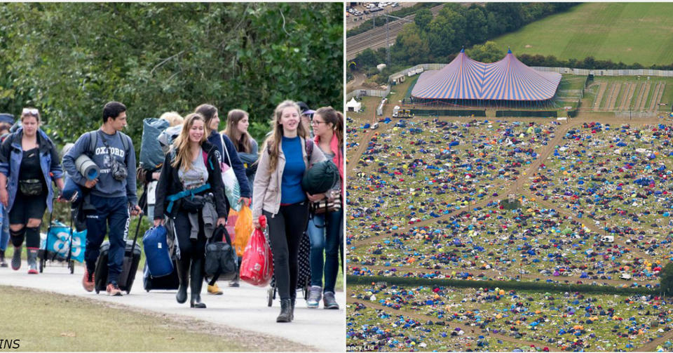 Они провели молодежный фестиваль. И просто оставили 60 000 своих палаток! Стоимость этого ″мусора″ миллион долларов.
