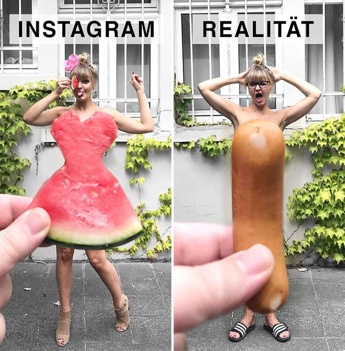 Instagram vs ″Жизнь″: Ее задолбали ваши ″идеальные″ фото - и она сделала свои! Круто!