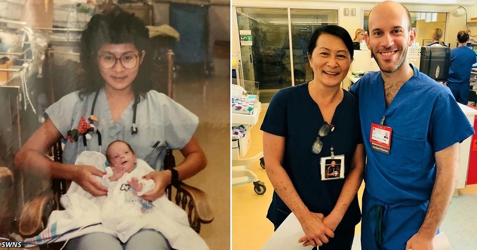 Медсестра узнала в своём коллеге малыша, которого спасла 28 лет назад Правда поразительнее вымысла.