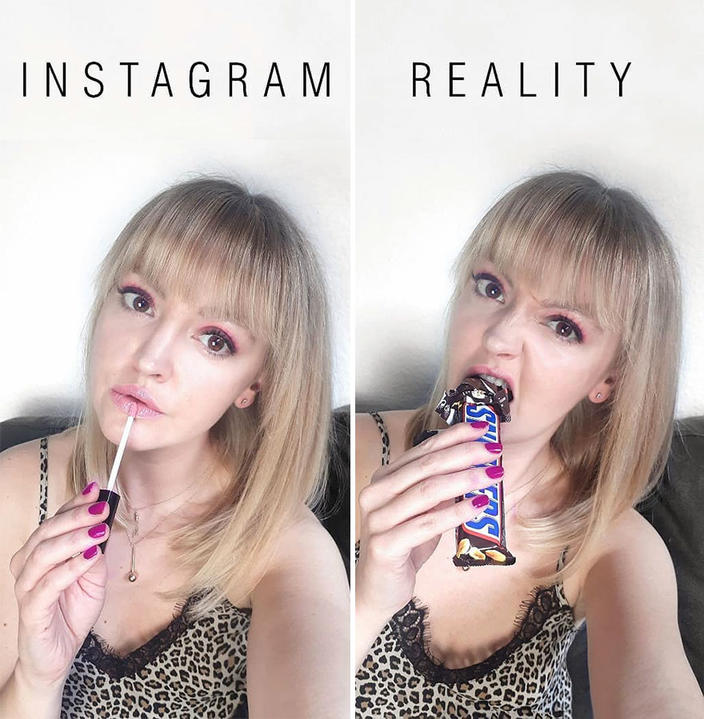 Instagram vs ″Жизнь″: Ее задолбали ваши ″идеальные″ фото - и она сделала свои! Круто!